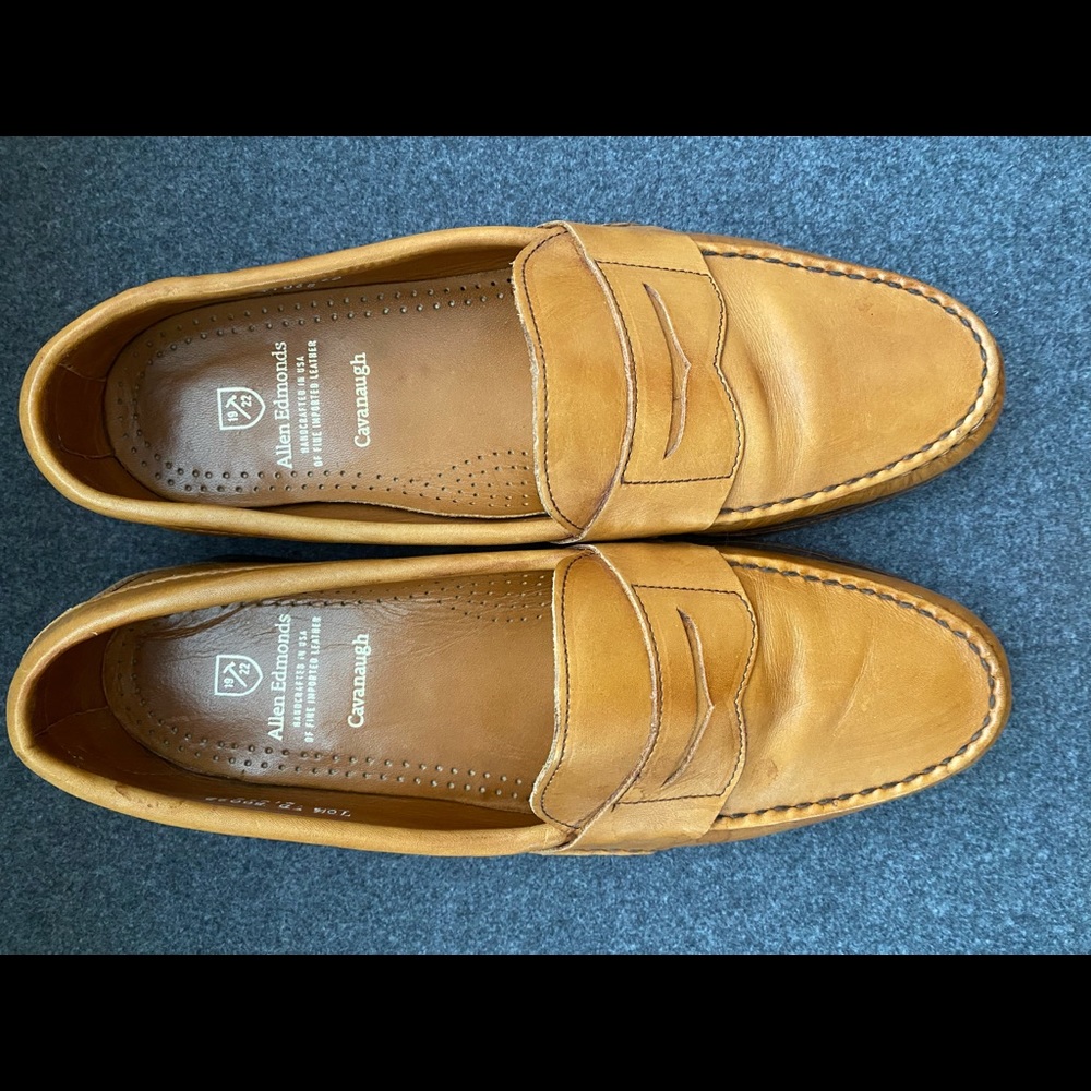 Allen Edmonds Oil Tanned Loafers